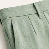 Ace | Men's Green 3 Piece Slim Fit Suit, Blazer, Waistcoat and Trousers