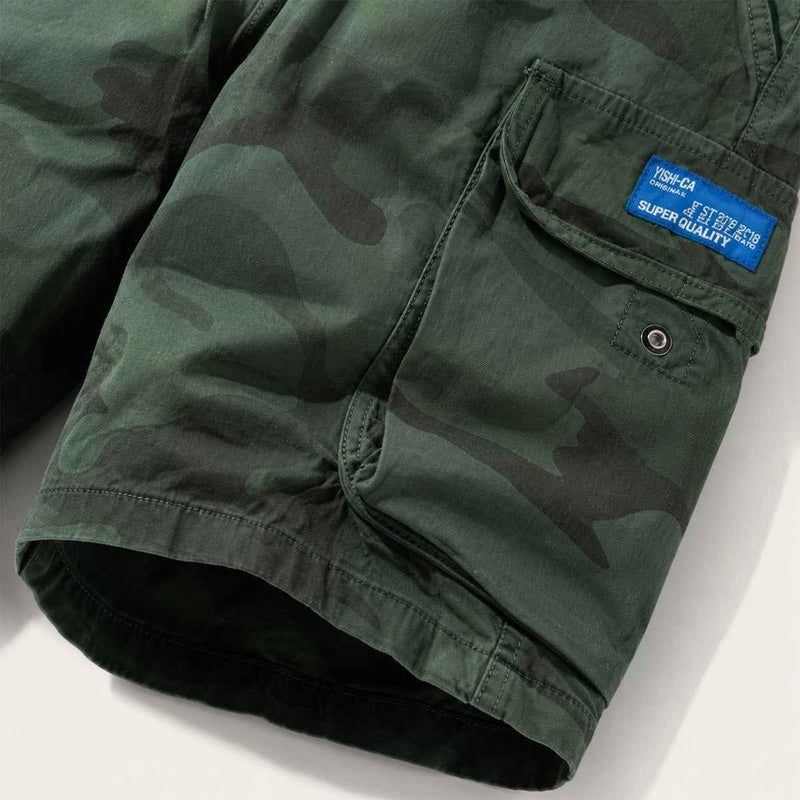 Jared | Casual Cotton Cargo Shorts with Utility Pockets