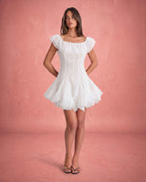 Iris | off shoulder dress