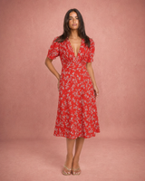 Olivia | floral maxi dress