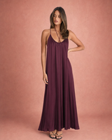Anna | halter neck dress