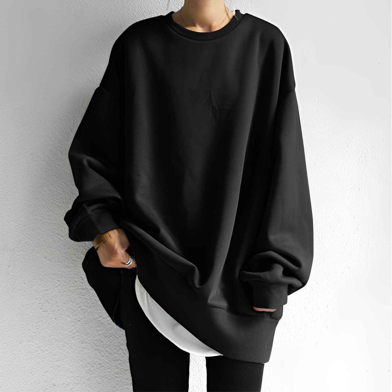 Tacita | Women's Oversized Crewneck Pullover Jumper