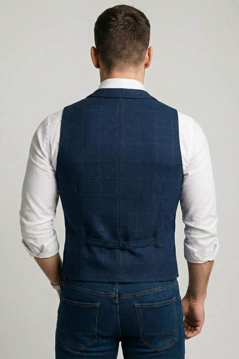 Langley waistcoat styled detail