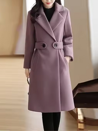 Guinevere coat in Purple