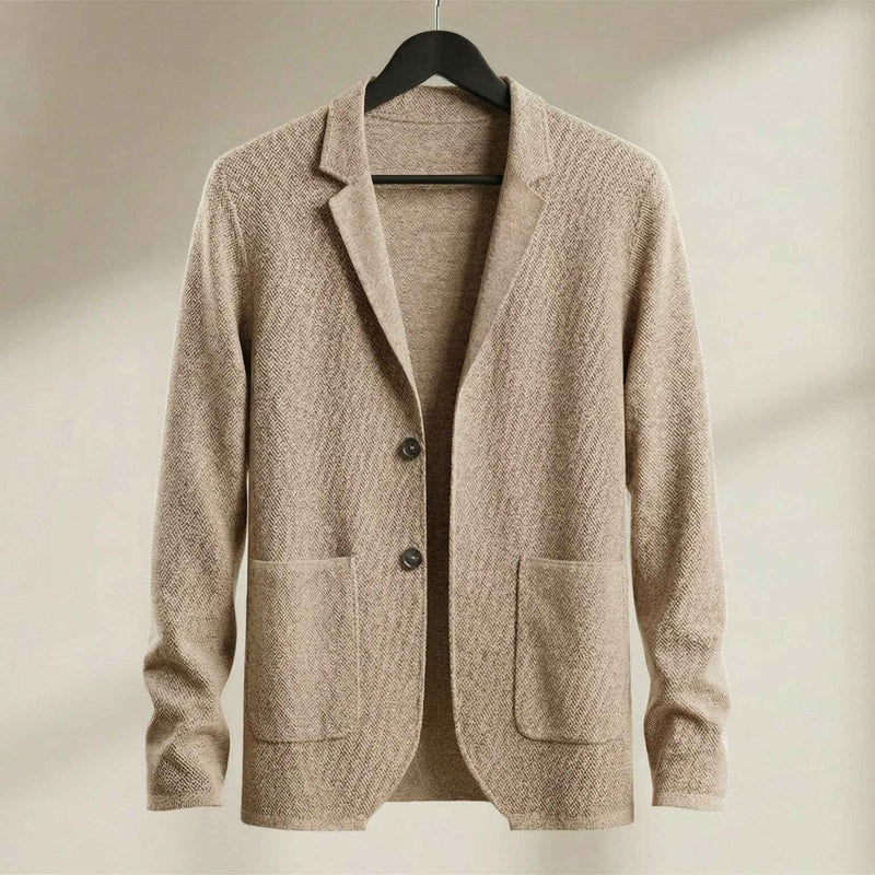 Ash | Men's Casual Knit Blazer Two Button