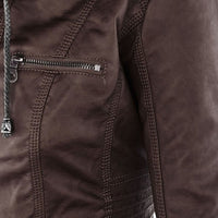 Agatha fitted hooded jacket detail view 16