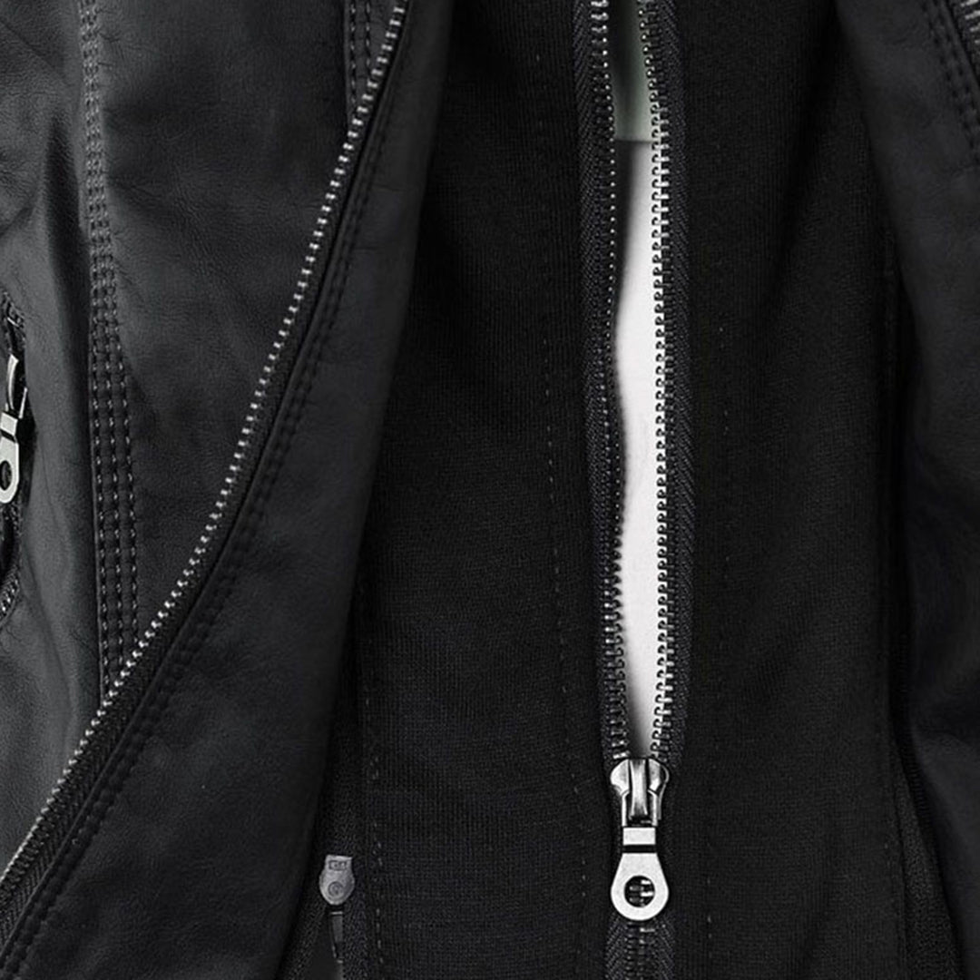 Agatha fitted hooded jacket detail view 12