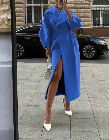 Philippa | Women's Double Breasted Long Coat