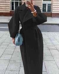 Philippa | Women's Double Breasted Long Coat