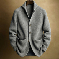 Garrick cardigan in Grey