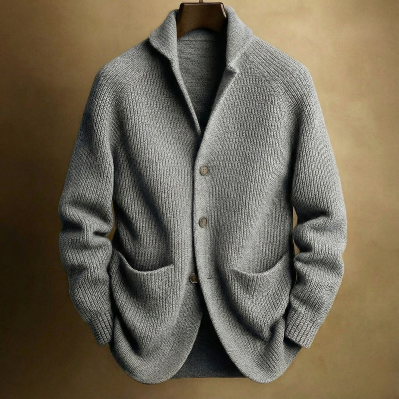 Garrick cardigan in Grey