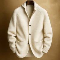 Garrick cardigan in White