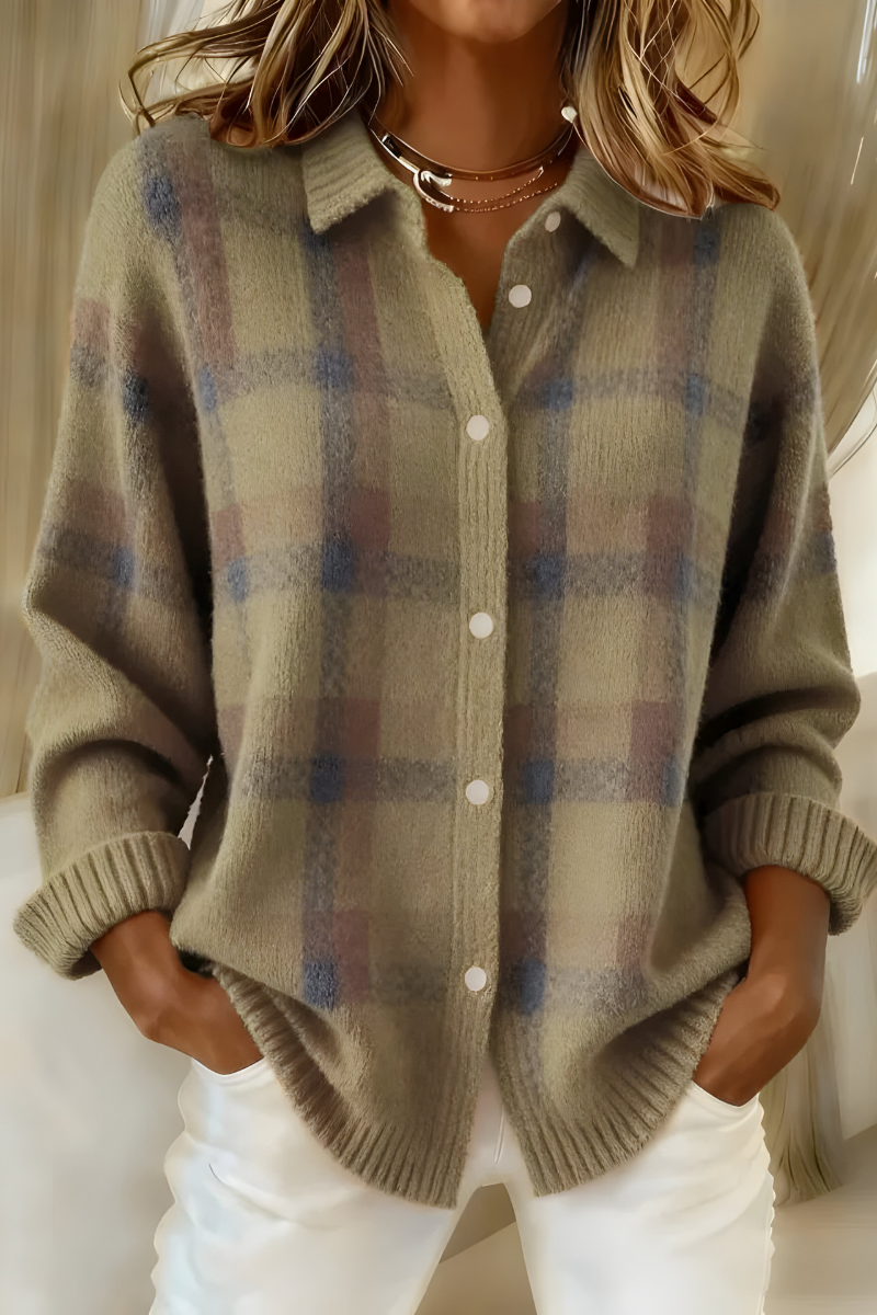 Edwina cardigan in Brown