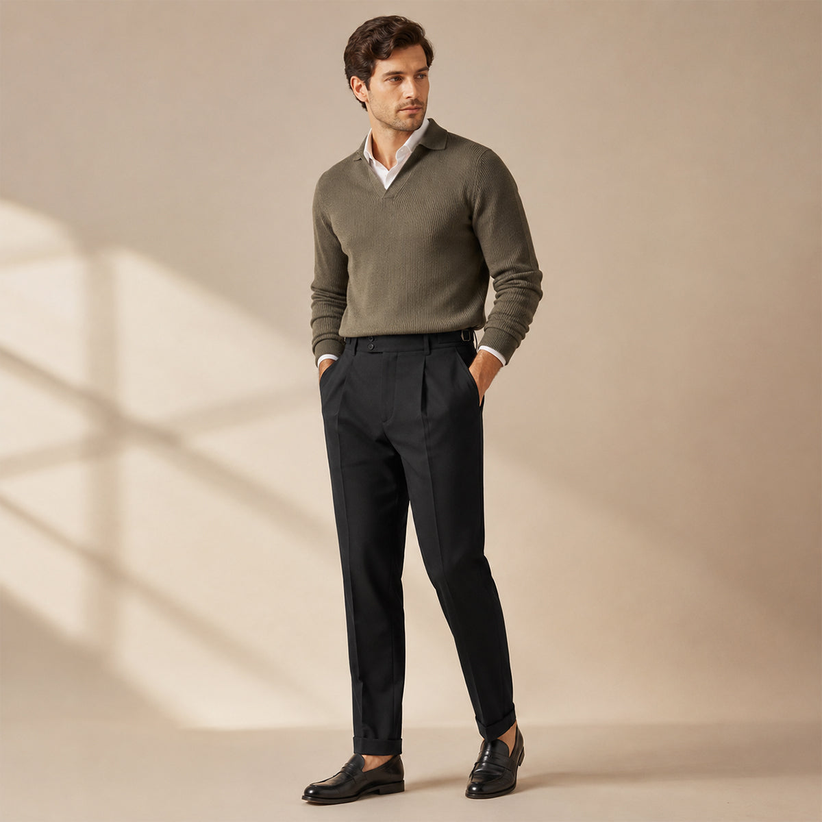 Julian dress trousers in Black