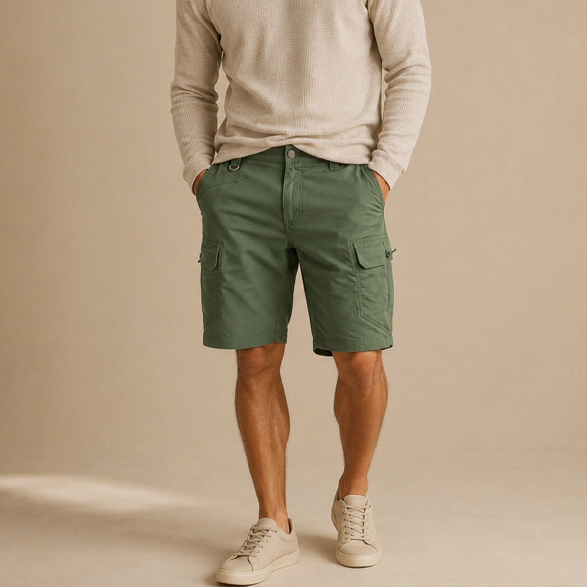 Jace cargo shorts Army Green
