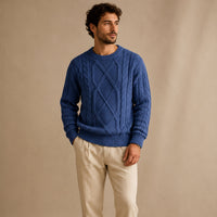 Erasmus jumper Blue