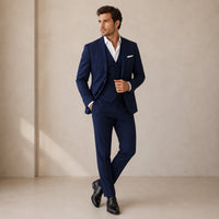 Orlando | Men's Three-Piece Blazer, Waistcoat and Trousers Suit