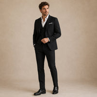 Norman | Men's 3 Piece Suit Set with Blazer, Gilet and Trousers
