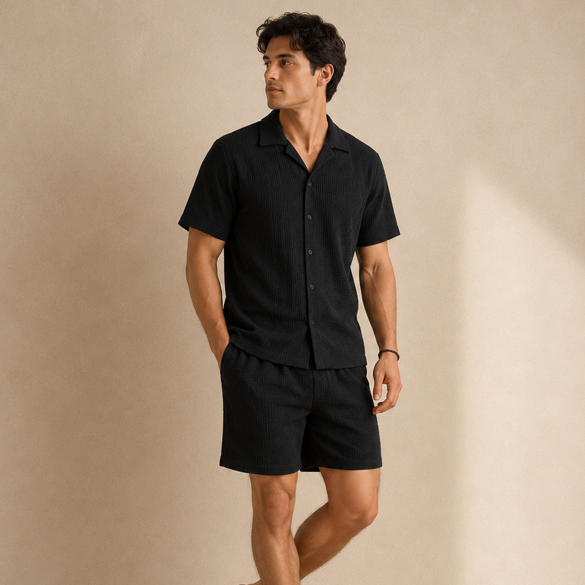 Braxton | Summer Shirt and Shorts Co Ord Set