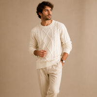 Erasmus jumper White