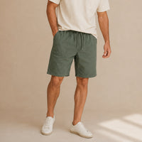 Jack | Relaxed Drawstring 3/4 Length Shorts