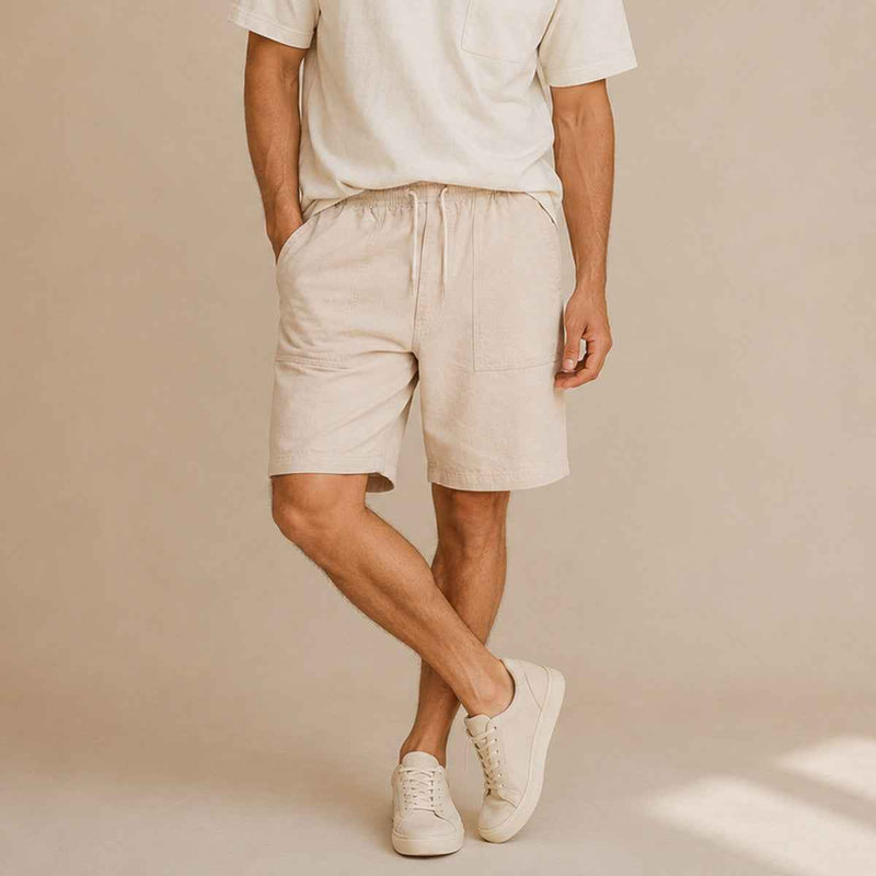 Jack | Relaxed Drawstring 3/4 Length Shorts