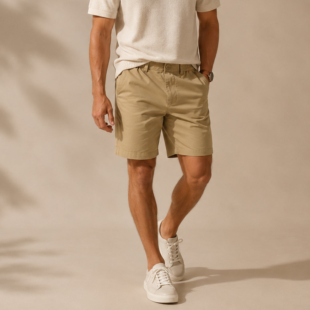 Isidore | Relaxed Fit Summer Cotton Shorts for Men