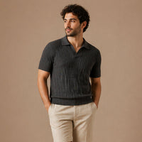 Ambrose polo Dark Grey