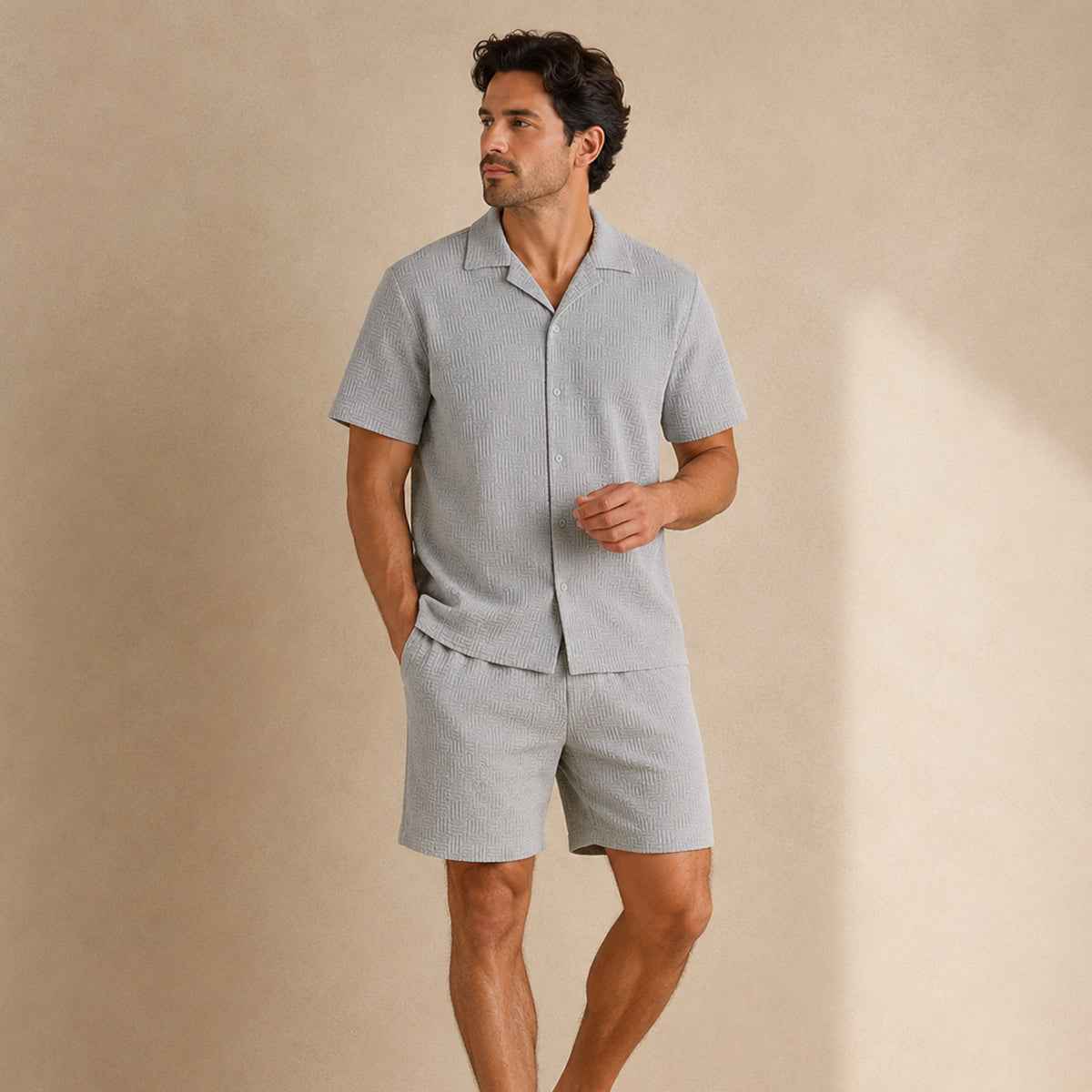 Braxton | Summer Shirt and Shorts Co Ord Set