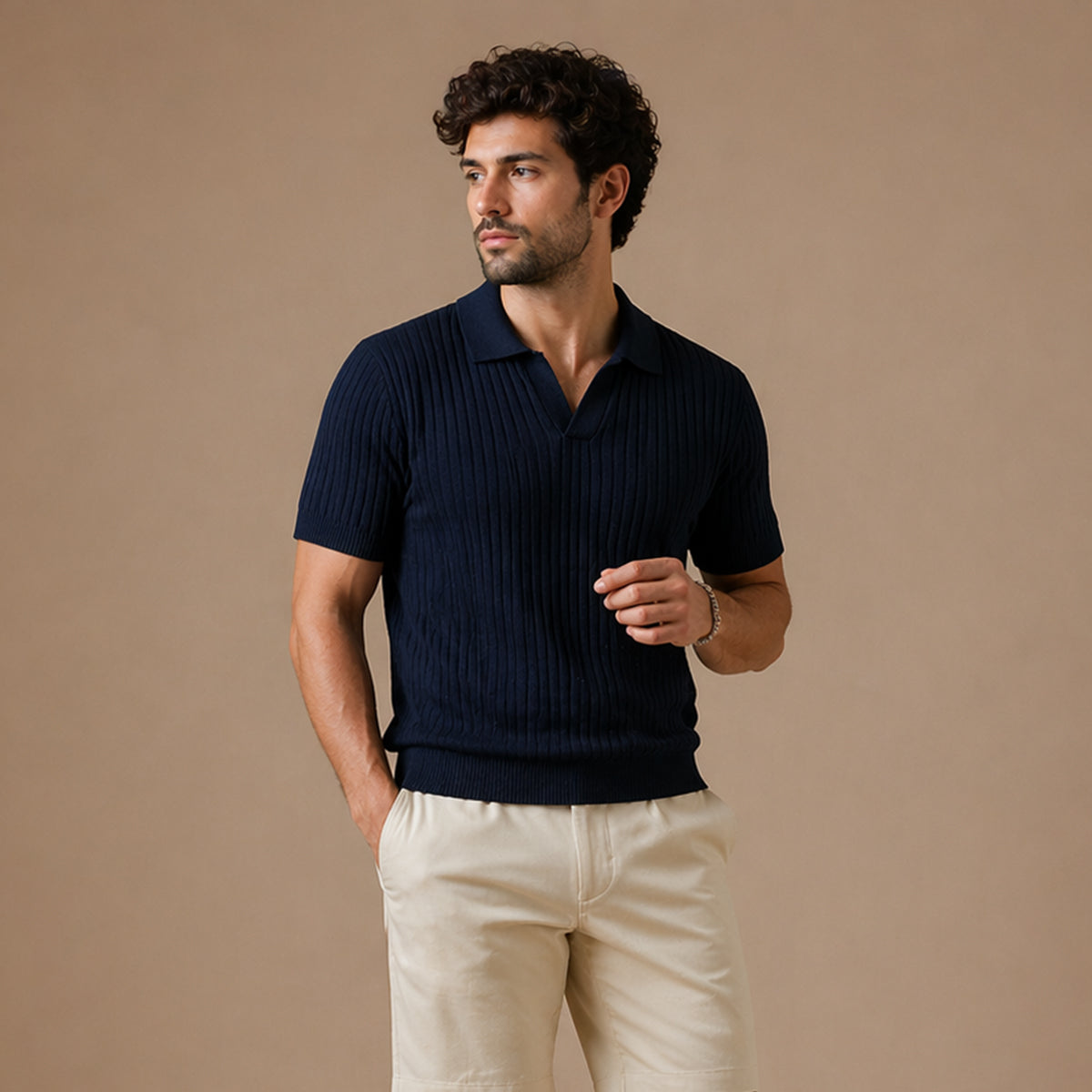 Ambrose polo Black