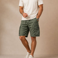 Jarvis | Men's Lightweight Cotton Cargo Shorts