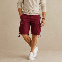 Jagger | Casual Cotton Cargo Shorts with Utility Pockets