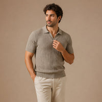 Ambrose polo Light Grey