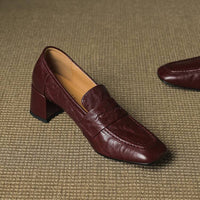 Camellia loafers detail view 7