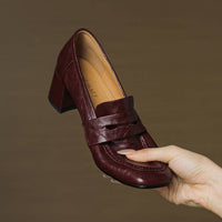 Camellia loafers detail view 6