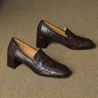 Camellia loafers in Brown