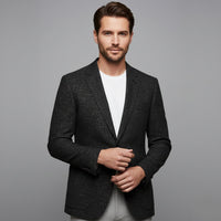 Luther | Checked Double Breasted Plaid Blazer Jacket