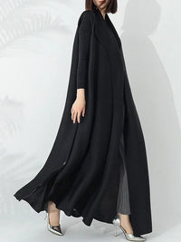 Crescentia belted maxi coat additional view 6