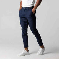 Rutherford | Men's Slim Fit Ankle Length Chino Trousers