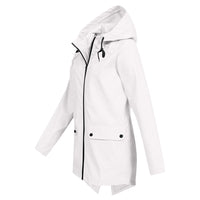 Ramona hooded anorak jacket hood detail