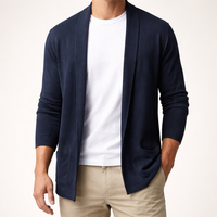 Cassian cardigan in Navy Blue