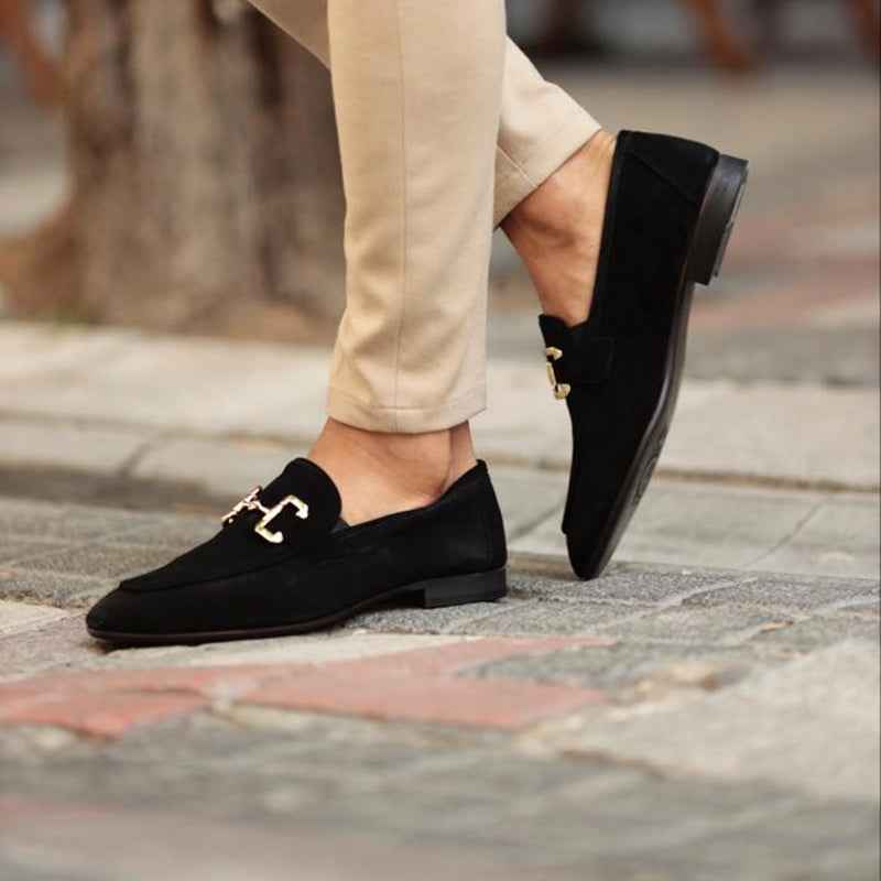 Lovell | Men's Slip-On Loafers Beige and Black