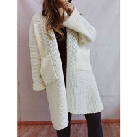Fioretta oversized knit cardigan, fourteenth view