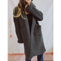 Fioretta oversized knit cardigan, tenth view
