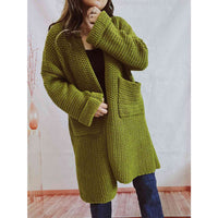 Fioretta oversized knit cardigan, sixth view