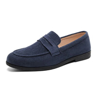 Benjamin | Men's Suede Moccasin Slip On Loafers