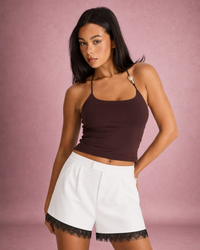 White Shorts