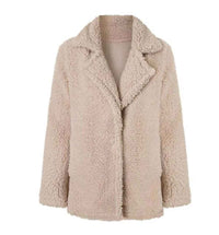 Scholastica | Women's Relaxed Fit Open Front Teddy Jacket