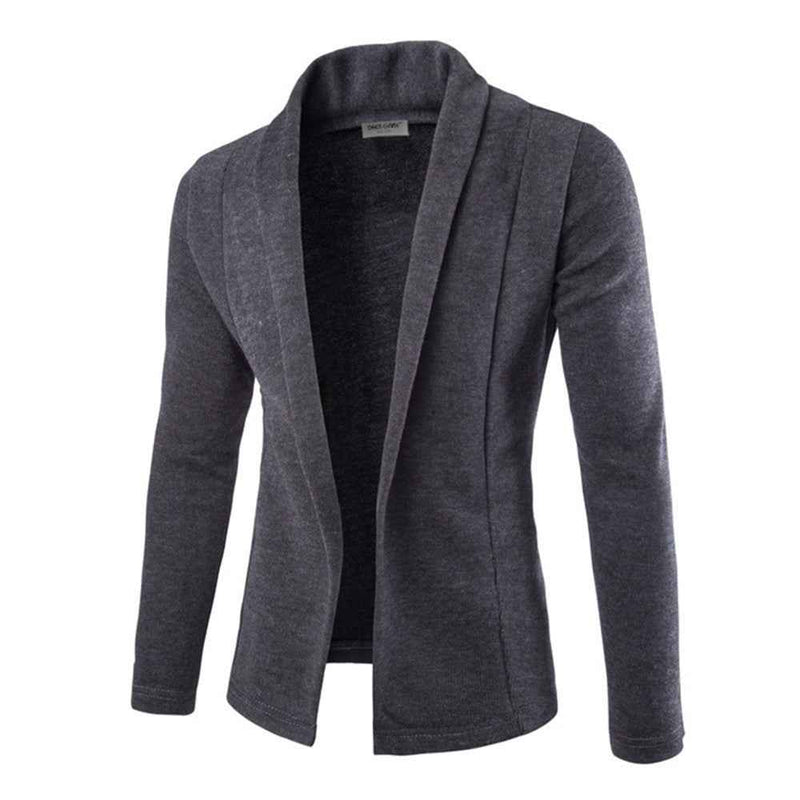 Ridley | Men's Open Front Cardigan Shawl Collar
