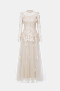 Amabel maxi dress in White